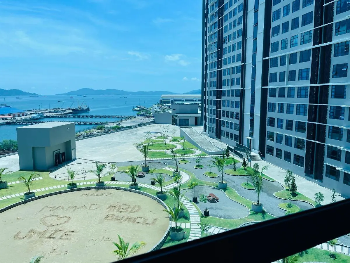 Jq1 Sea & Pool Or City View Wifi I Washing Machine For Some Units I Cuckoo Water Jesselton Quay By R2 Kota Kinabalu Ma­lay­sia